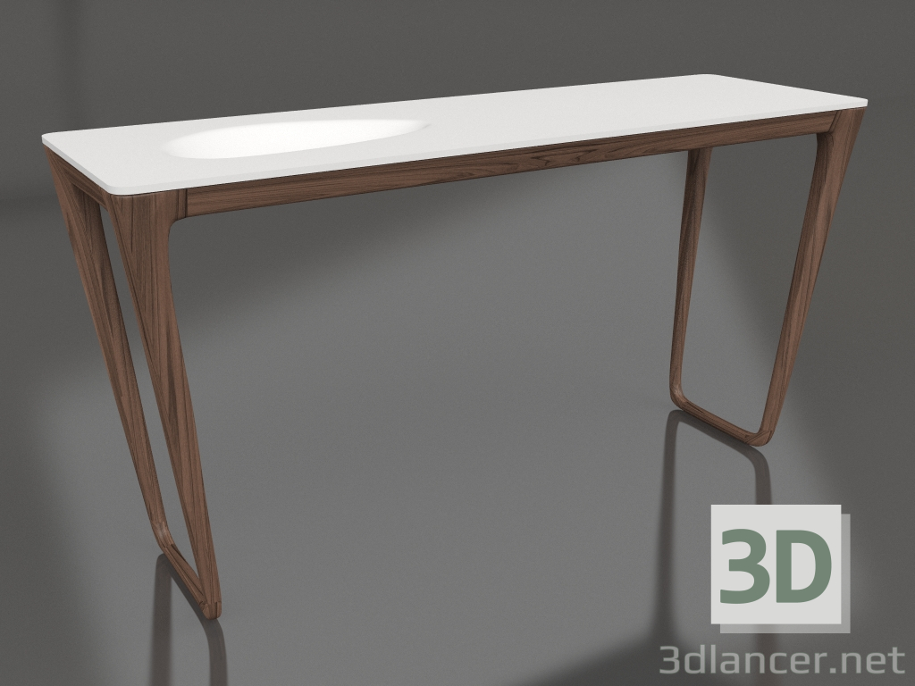 3d model Consola Luna 140 - vista previa