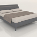 3d model Double bed 1600x2000 (Selena) - preview