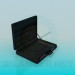 3d model Business briefcase - preview