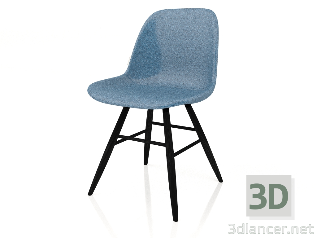 Modelo 3d Cadeira Albert Kuip Soft (Azul) - preview