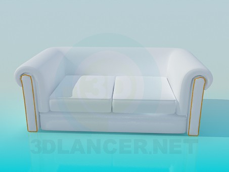 3D Modell Sofa - Vorschau