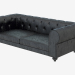 3D Modell Ledersofas Triple-Stil (2360) - Vorschau