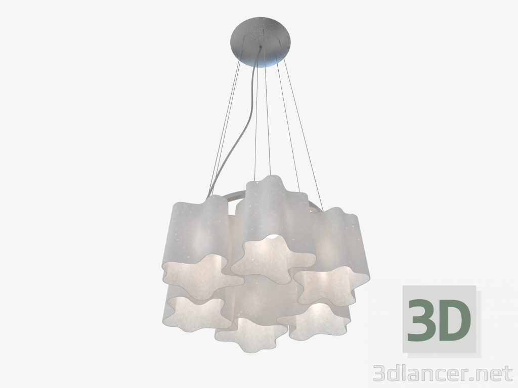 Modelo 3d Pingente de lustre Nubi (802160) - preview