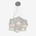 3d model Colgante Chandelier Nubi (802160) - vista previa