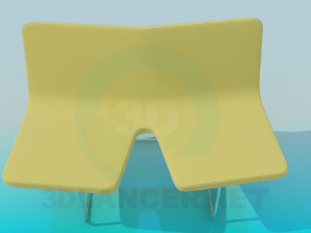 3d model Silla - vista previa