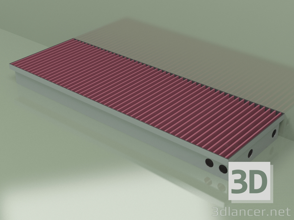 3d model Duct convector - Aquilo F1Т (340x1000x90, RAL 4002) - preview