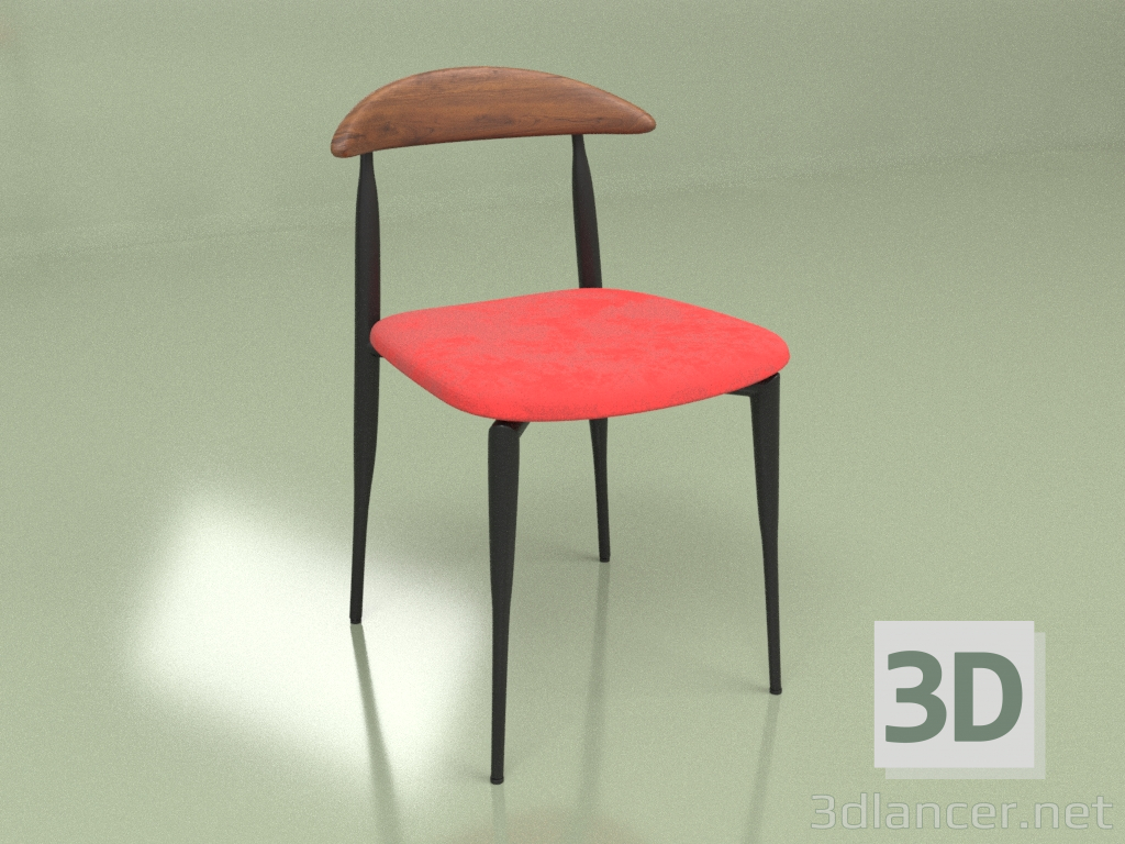 modello 3D Sedia Wagner - anteprima