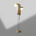 3d model Aplique Vinetta bronce (08422,20) - vista previa