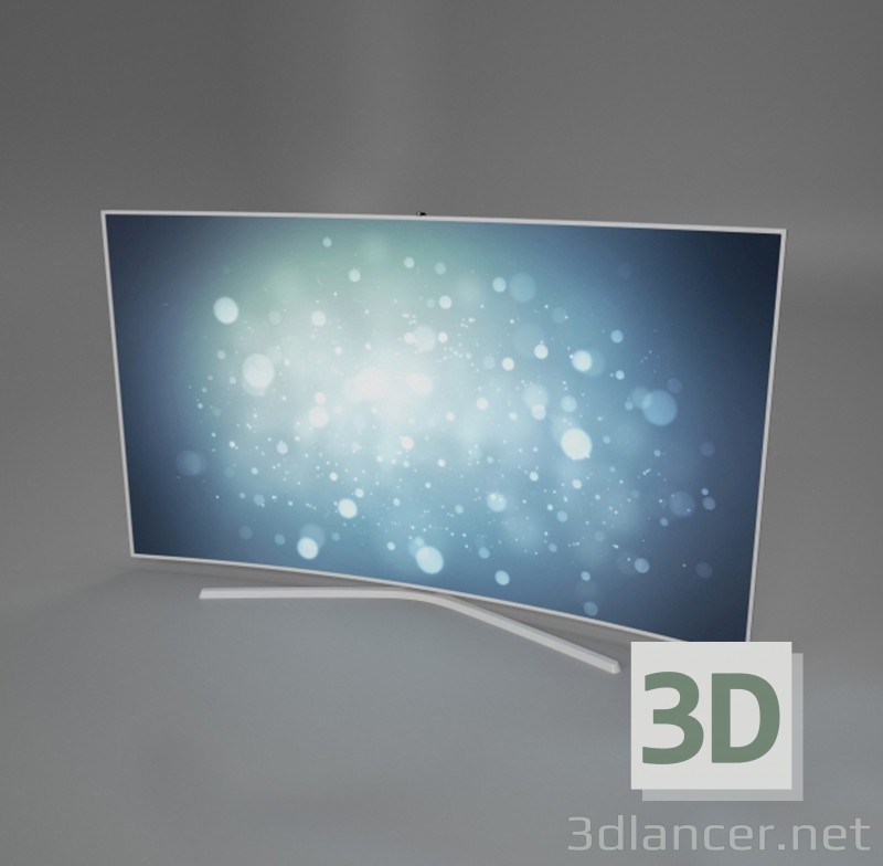 Modelo 3d TV - preview