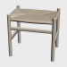 3d model Stool (CH53) - vista previa