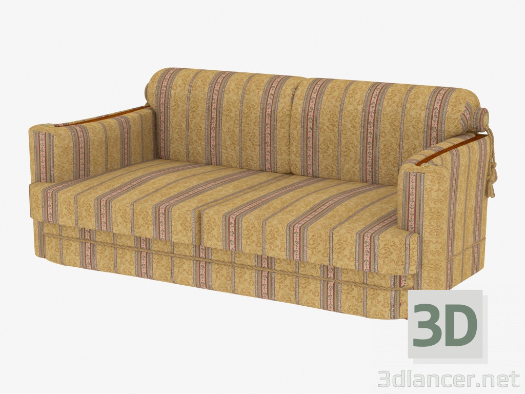 3d model Classic double sofa - preview