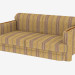 3d model Classic double sofa - preview