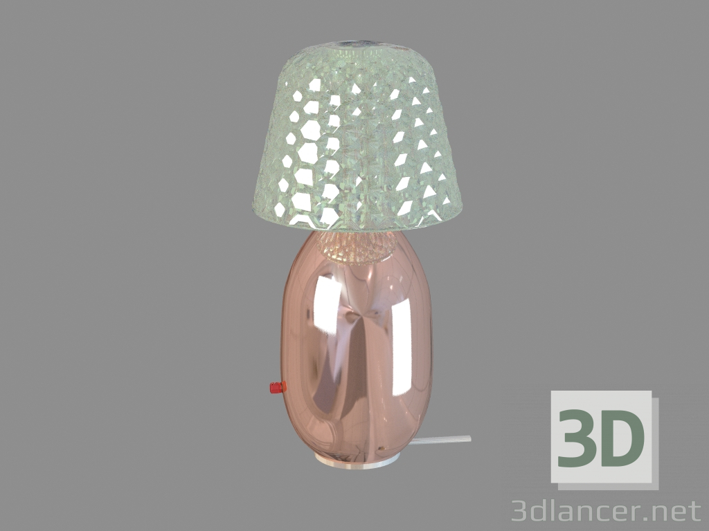 3d model Настольная лампа Candy Lampe de la luz un poser Cobre - vista previa