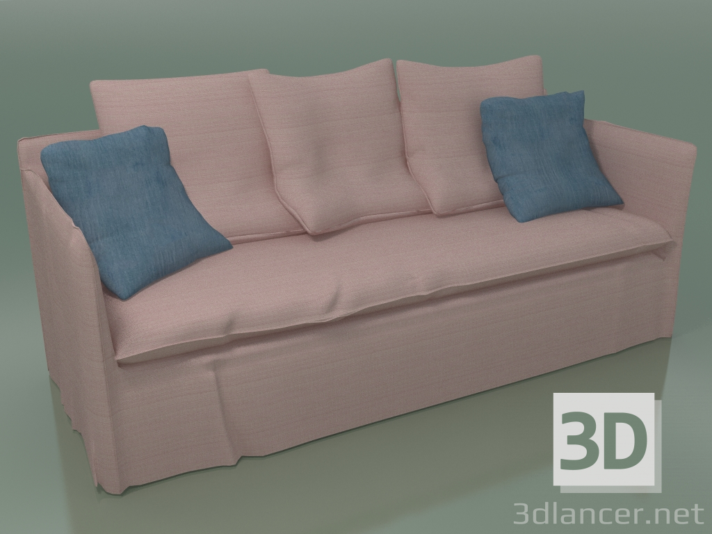 Modelo 3d Sofá com cama extra (19) - preview