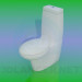 Modelo 3d WC - preview