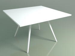 Square table 5413 (H 74 - 119x119 cm, laminate Fenix F01, V12)