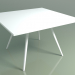 modèle 3D Table carrée 5413 (H 74 - 119x119 cm, stratifié Fenix F01, V12) - preview