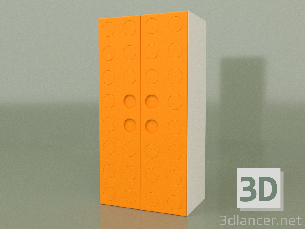 3D Modell Doppelkleiderschrank (Mango) - Vorschau