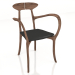 3d model Chair with armrests Ma Belle - preview