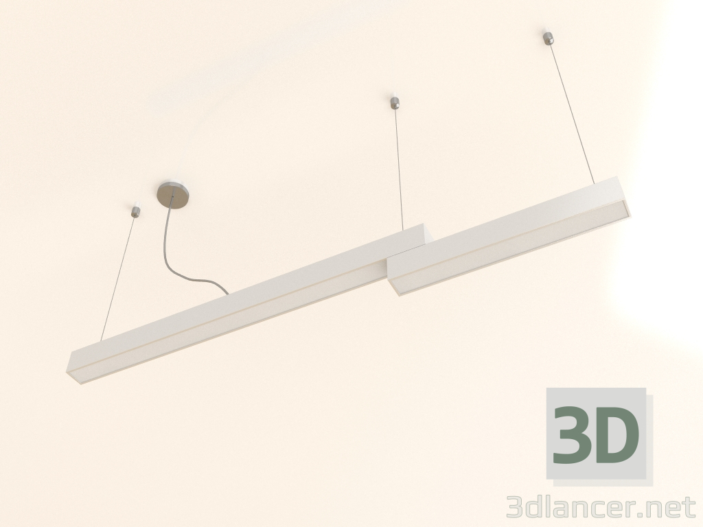 3d model Lámpara colgante Thiny Snake Z 90 - vista previa