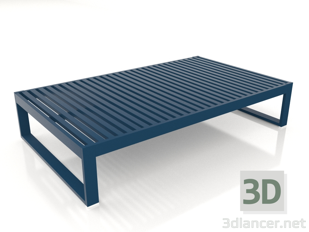 Modelo 3d Mesa de centro 151 (azul cinza) - preview