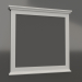 3D Modell Palermo 90 Spiegel (weiß) - Vorschau