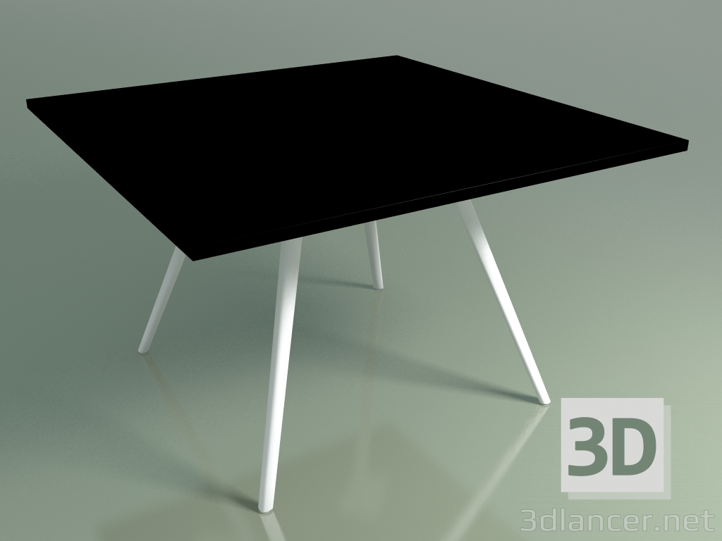 3d model Mesa cuadrada 5413 (H 74 - 119x119 cm, laminado Fenix F02, V12) - vista previa