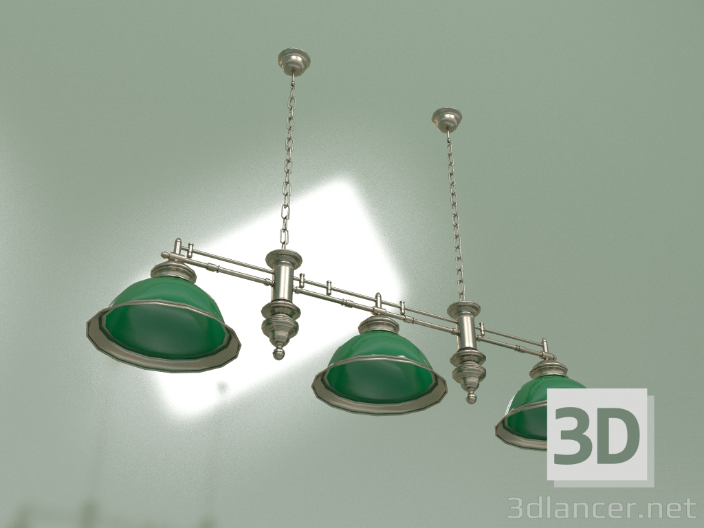 3d model Chandelier LIDO LID-ZWL-3 (P) GR - preview