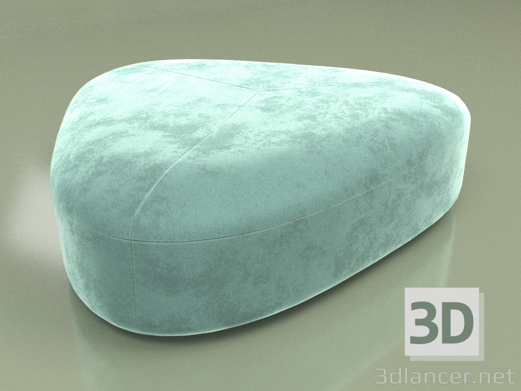 3d model Pouffe Stone L - preview