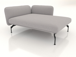 Chaiselongue 125 mit Armlehne 85 rechts