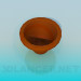 Modelo 3d Vaso para as flores - preview