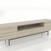 modello 3D Mobile TV LARGE OPEN 2 2000 mm (rovere schiarito) - anteprima