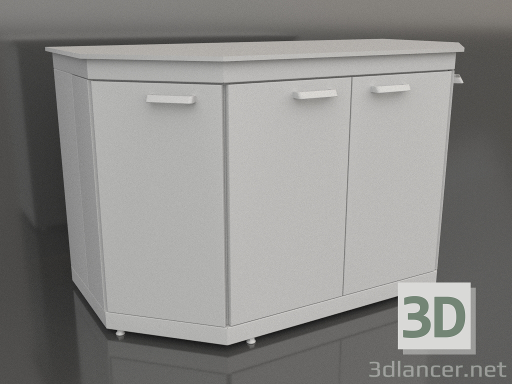 3D Modell Beistelltisch 1500 SLT 900 - Vorschau 3D Modell Beistelltisch 1500 SLT 900 - Vorschau