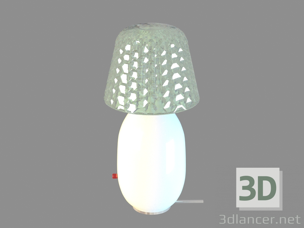 Modelo 3d Настольная лампа Candy Light Lampe a poser White - preview