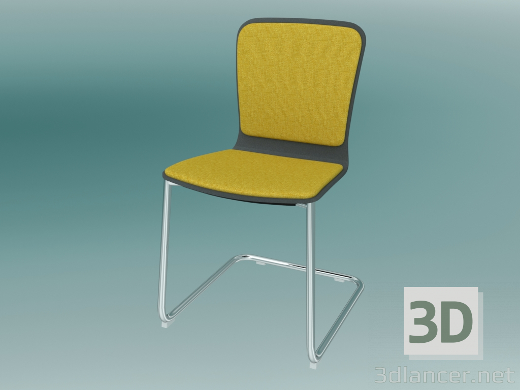 modello 3D Sedia visitatore (K33VN1) - anteprima