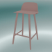 3d model Bar chair Nerd (65 cm, Rose) - preview