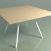 modèle 3D Table carrée 5413 (H 74 - 119x119 cm, stratifié Fenix F03, V12) - preview