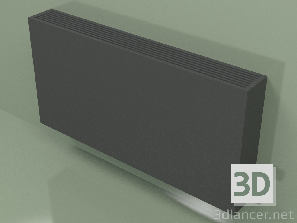 Modelo 3d Convector - Aura Slim Basic (500x1000x130, RAL 9005) - preview