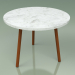 Modelo 3d Mesa de centro 013 (Metal Rust, Carrara Marble) - preview