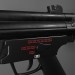 3d MP5 модель купить - ракурс