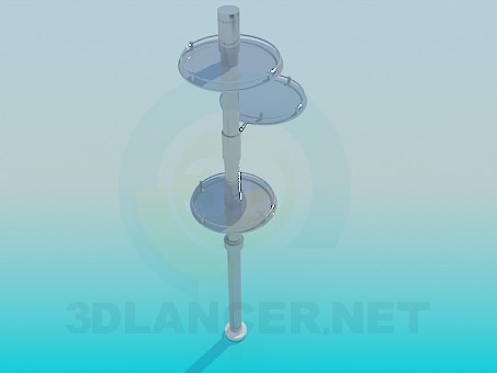 3D modeli Meyve için mutfak stand - önizleme