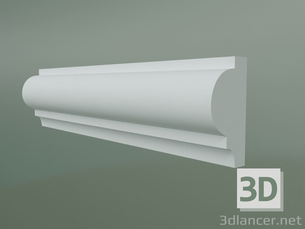 3d model Gypsum molding MT020 - preview