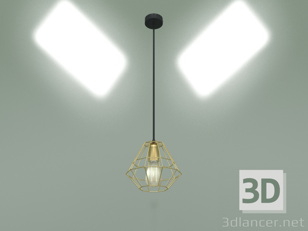 modèle 3D Suspension 1724 (or) - preview