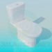 3d model Toilet bowl - preview