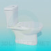 3d model Toilet bowl - preview