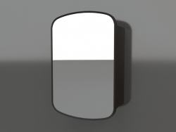 Miroir ZL 17 (460x200x695, bois brun foncé)