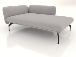 Chaiselongue 125 mit Armlehne 85 rechts (001)