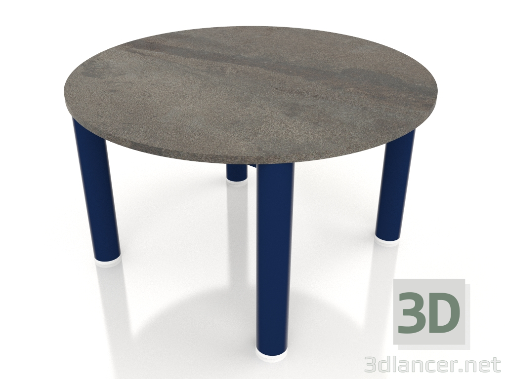 3d модель Стол журнальный D 60 (Night blue, DEKTON Radium) – превью