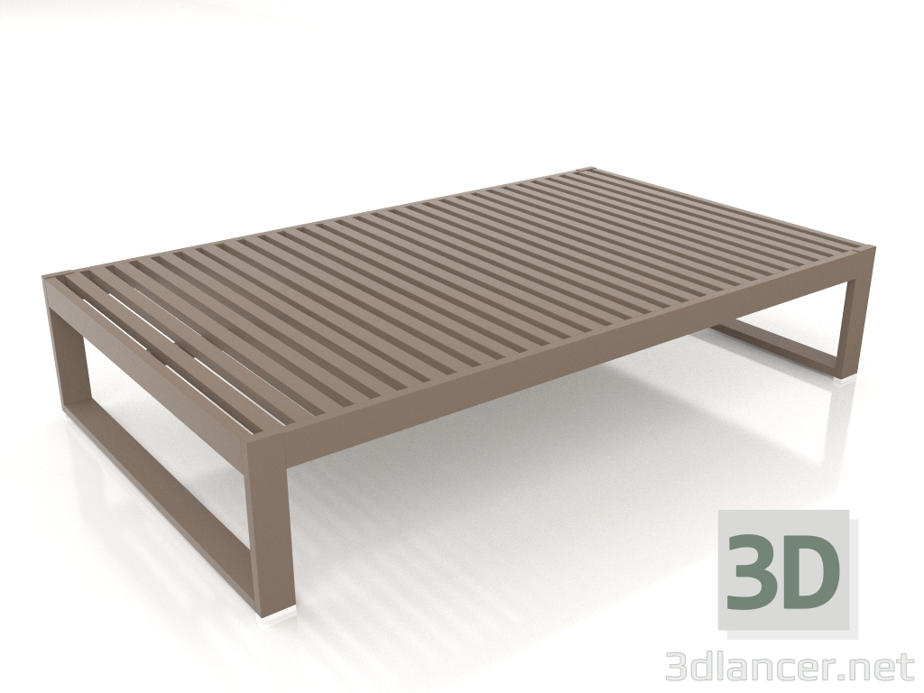 3d model Mesa de centro 151 (Bronce) - vista previa