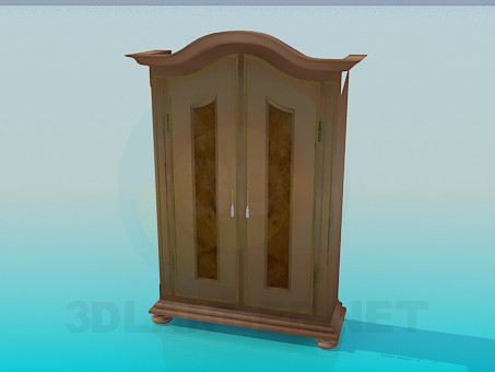 3d model Wardrobe - preview